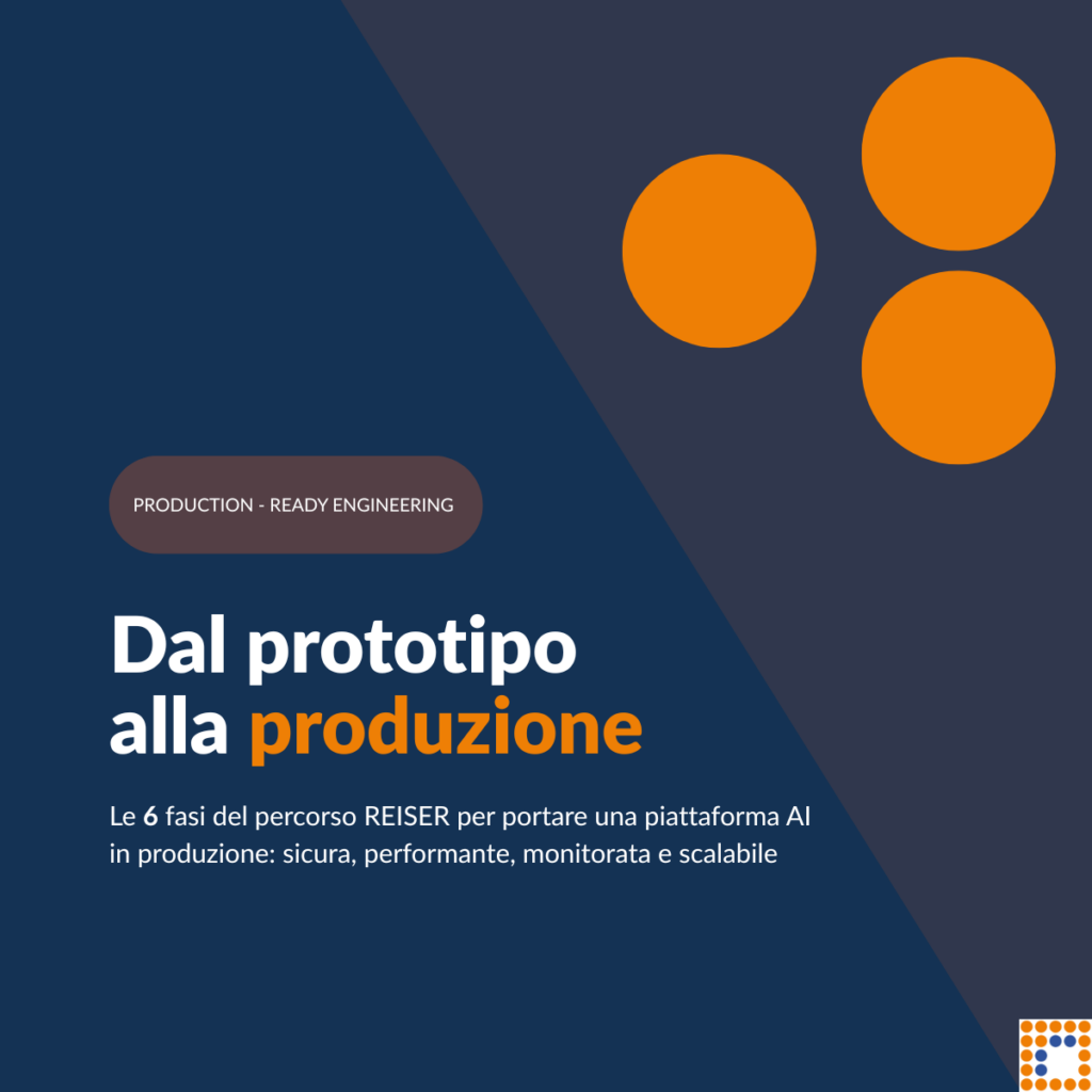 Dal prototipo alla produzione